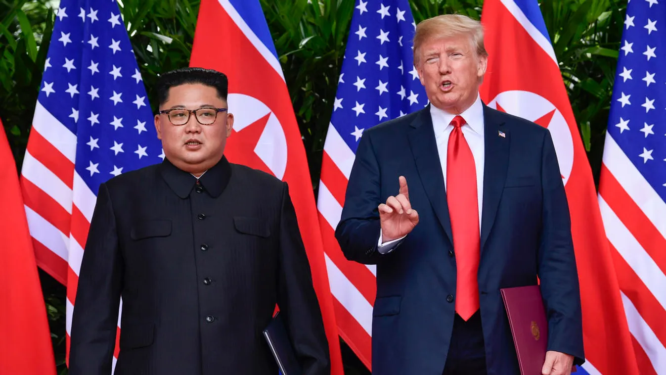 Négyszemközt egyeztet Kim Dzsong Un és Donald Trump