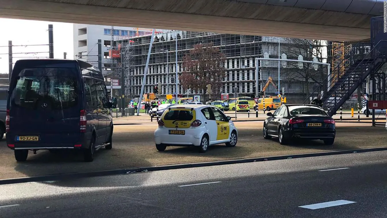 Villamoson lövöldözött egy férfi Utrechtben