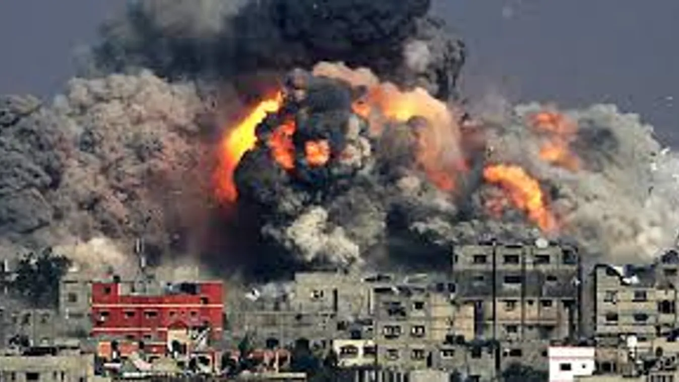 Száz légicsapással válaszolt Izrael a Tel-Avivra lőtt rakétákra