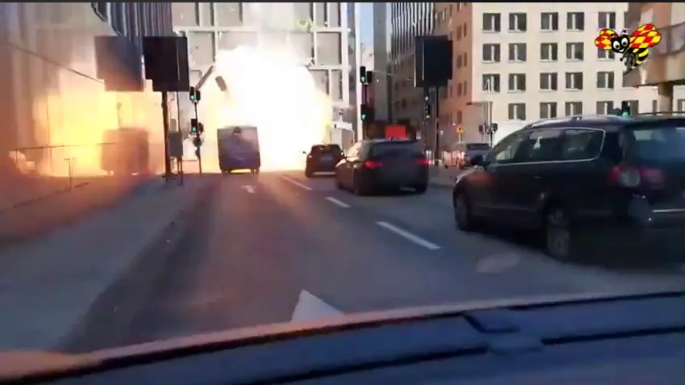Öten sérültek meg egy stockholmi robbanásban