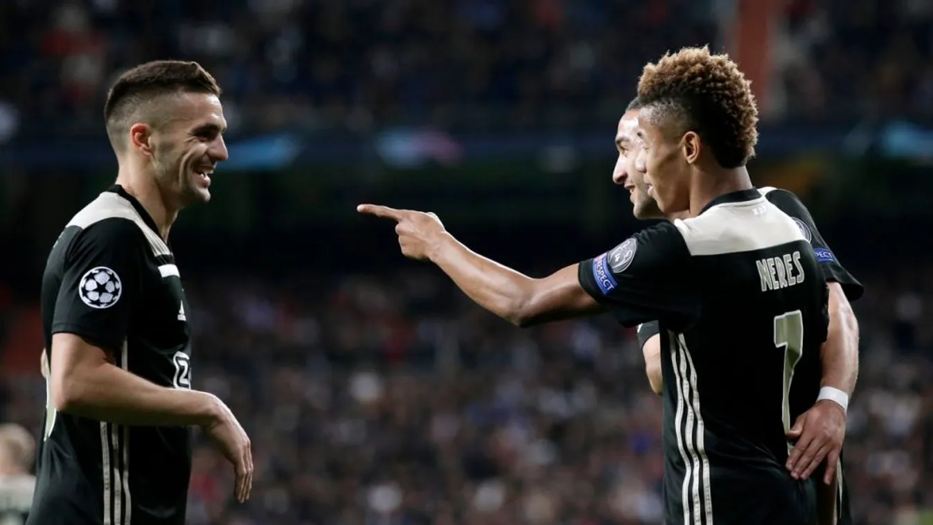 Az Ajax lefocizta és kiejtette a Real Madridot