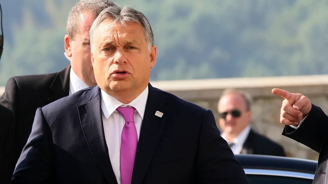 Orbán Viktor nemzetközi sajtótájékoztatója Brüsszelben