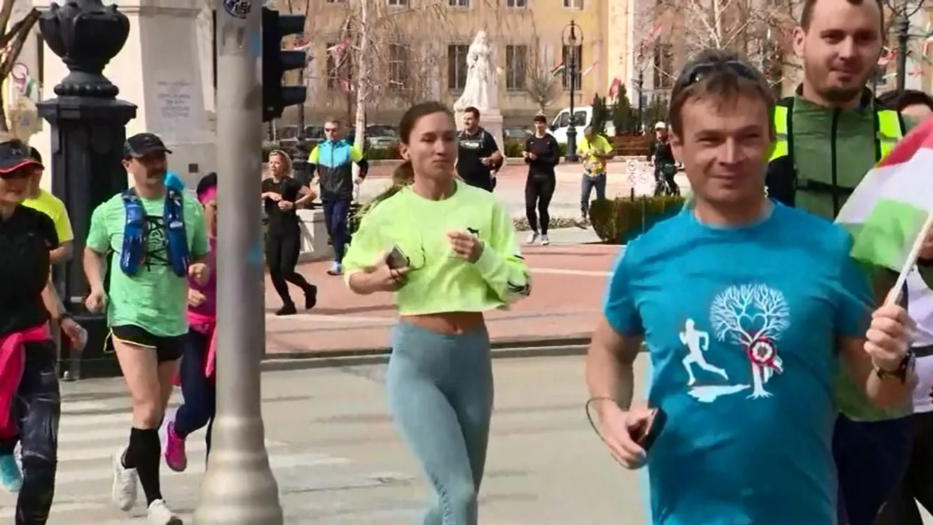 A futás szerelmesei március 15-én sem hagyták otthon futócipőjüket