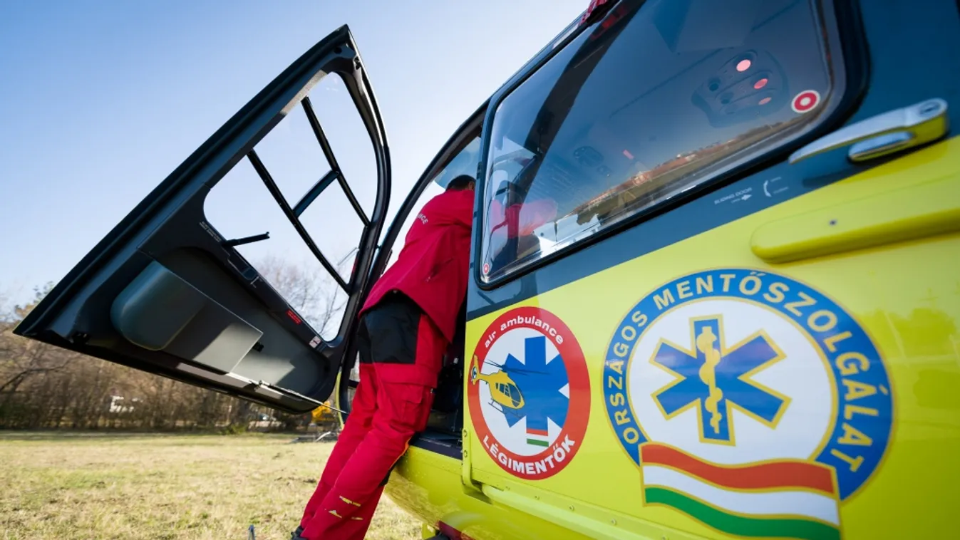 ORFK: korszerű mentőhelikopterek állnak szolgálatba hétfőn