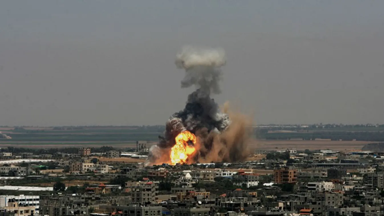 Újabb légicsapást mért Izrael a gázai övezetre