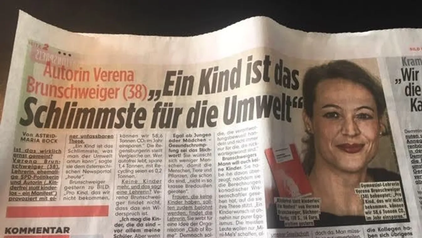 „Egy gyerek a legrosszabb, ami a környezettel történhet”