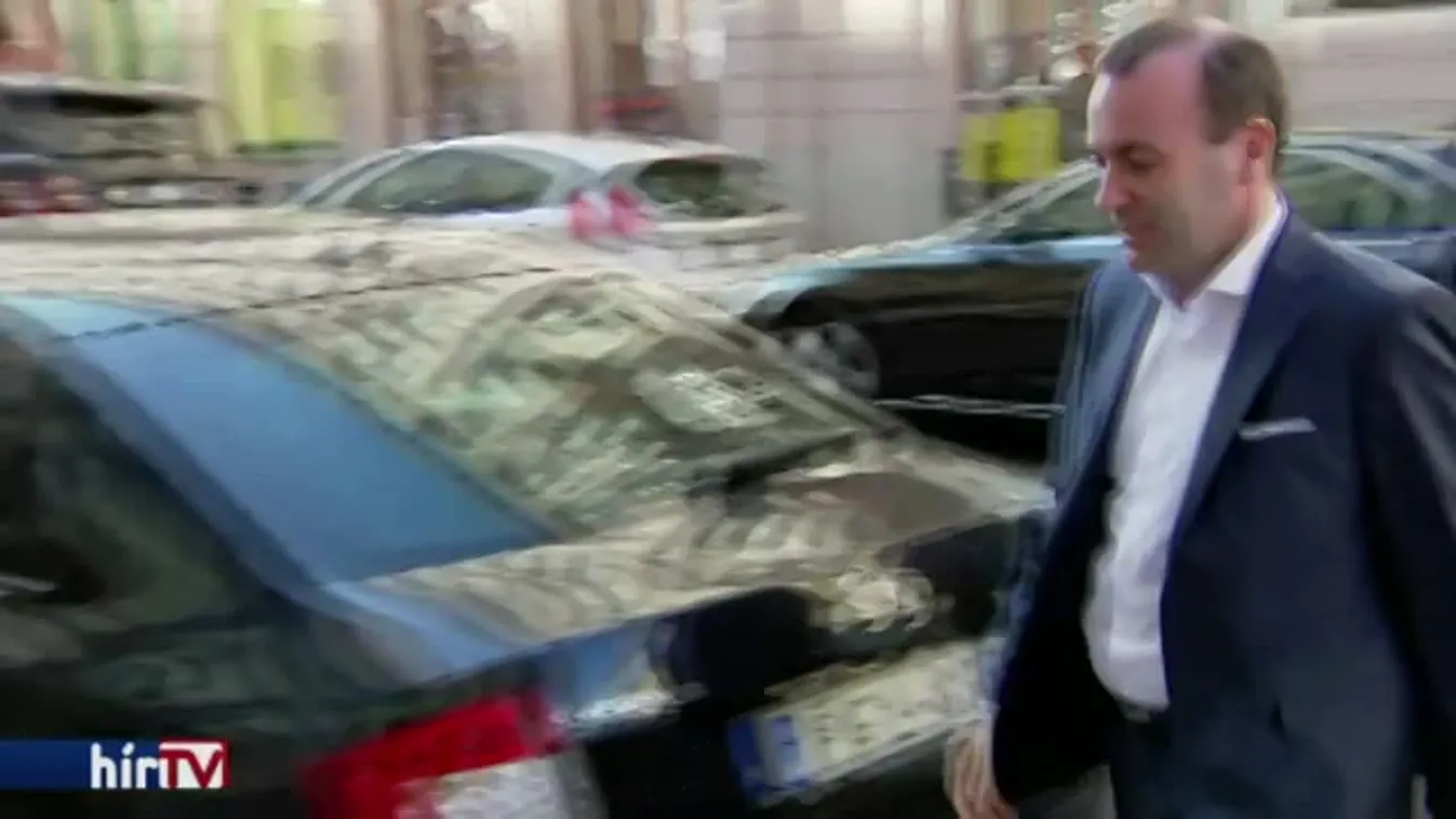 Konstruktív tárgyalásokat folytatott Manfred Weber Orbán Viktorral