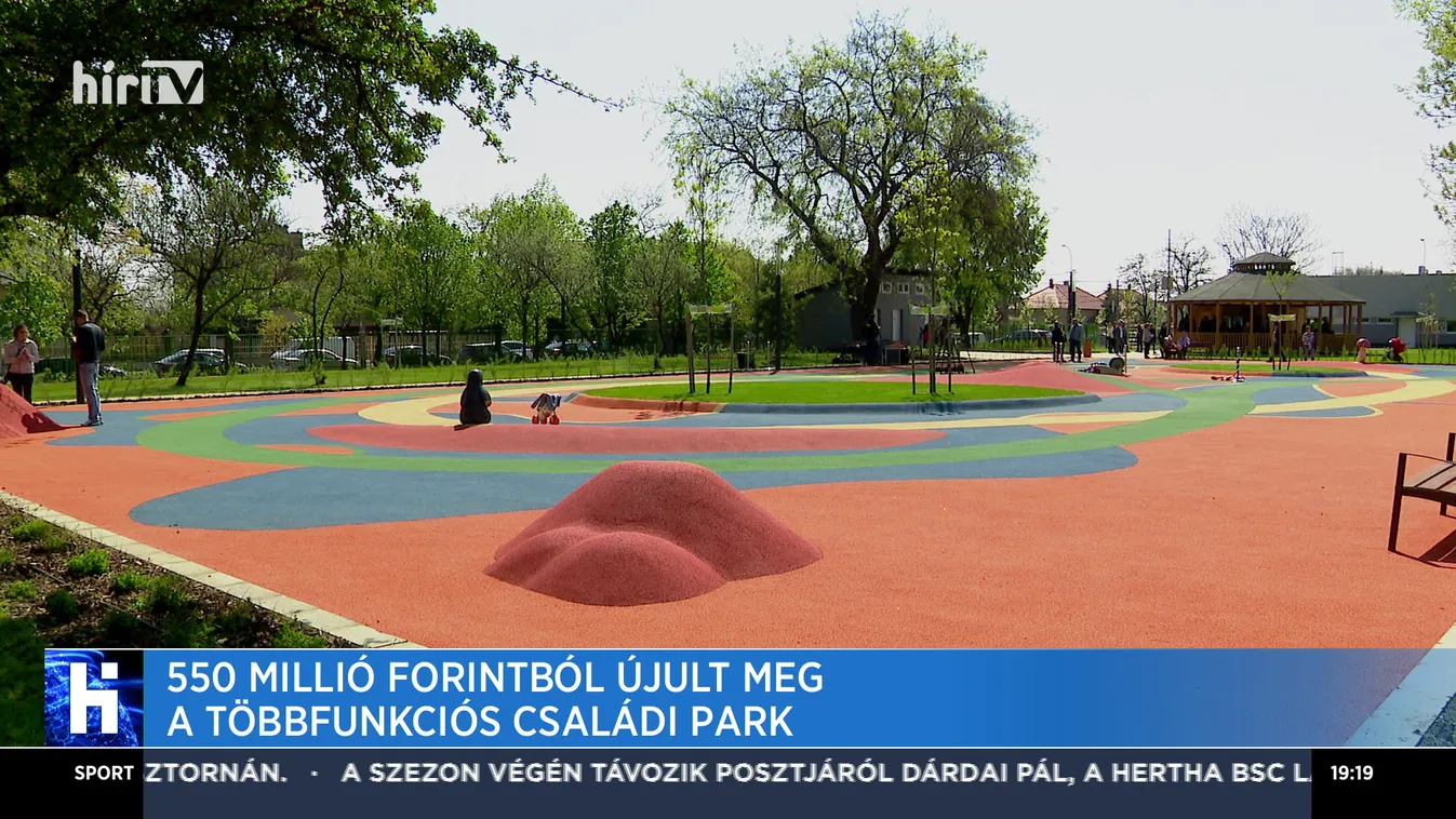 Sokfunkciós családi parkot vehettek birtokba a csepeliek