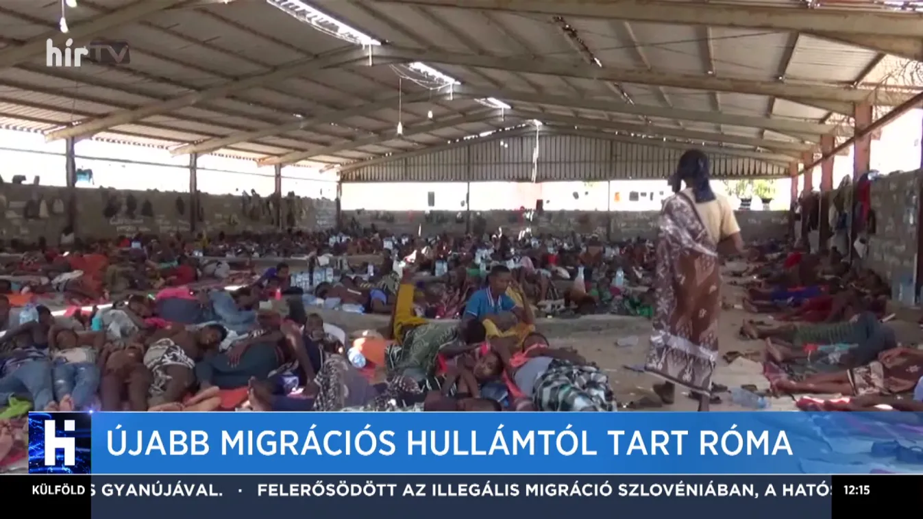 Megteltek a líbiai menekülttáborok