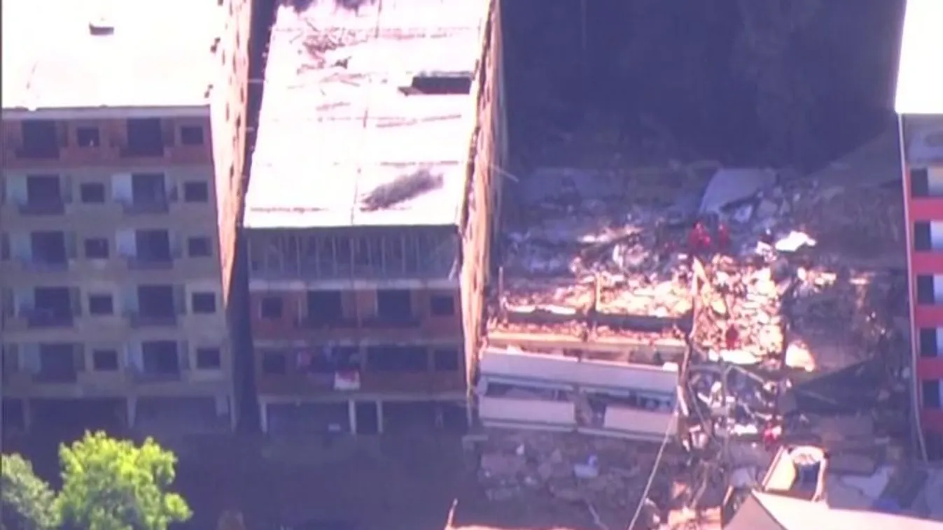 Összeomlott két tömbház Brazíliában