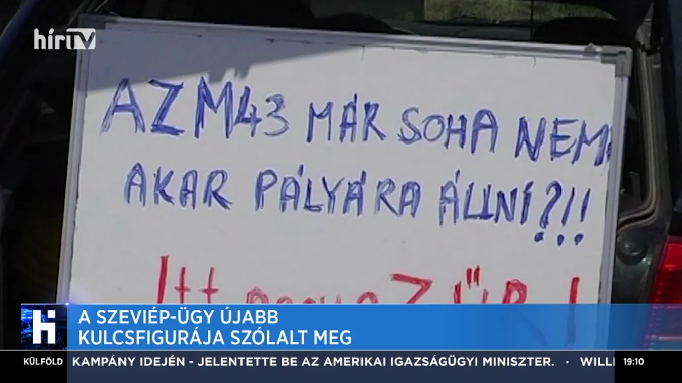 A Szeviép-ügy újabb kulcsfigurája szólalt meg