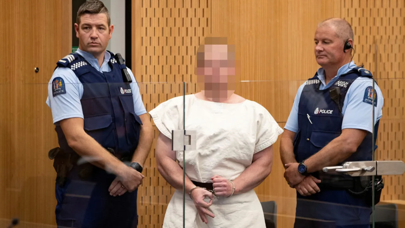 Terrorizmussal vádolják a christchurch-i lövöldözőt
