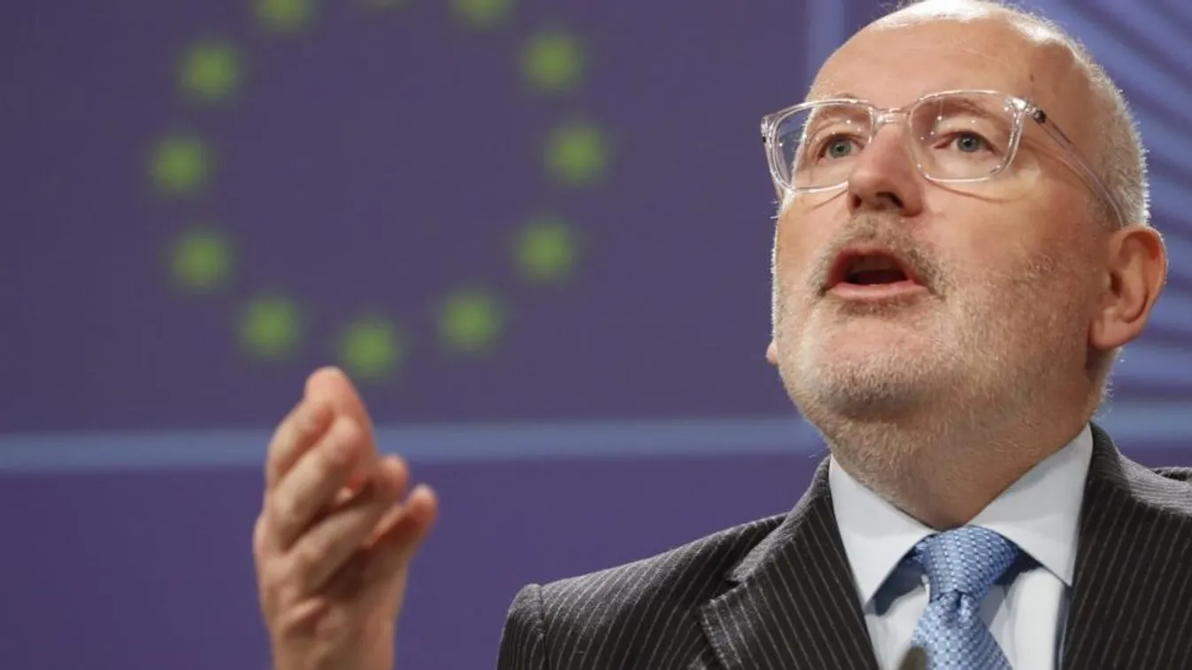 Csúcsjelölti vitán támadta a magyar kormányt Frans Timmermans