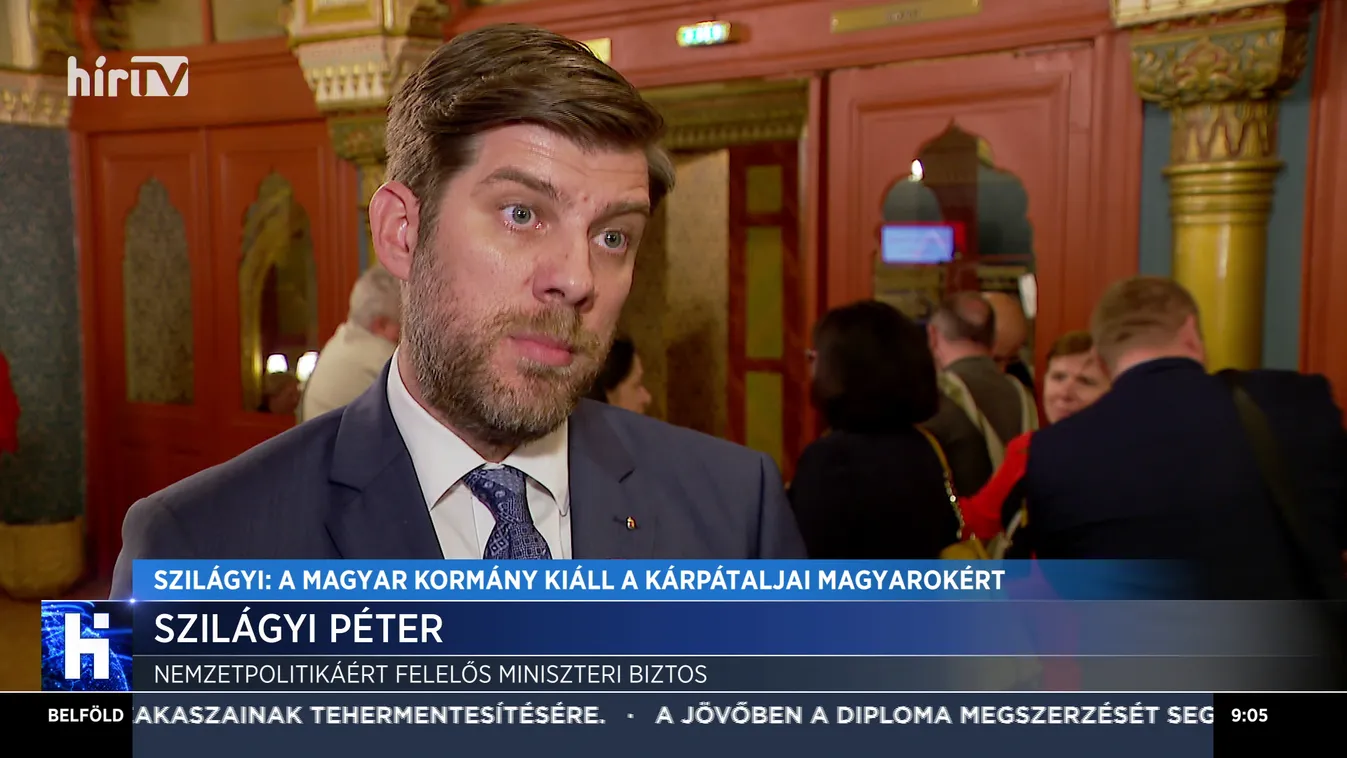 Szilágyi Péter: A magyar kormány kiáll a kárpátaljai magyarság mellett