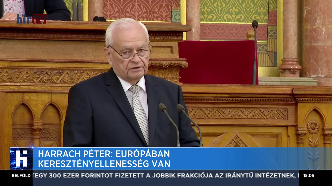 Harrach Péter: Keresztényellenesség van Európában