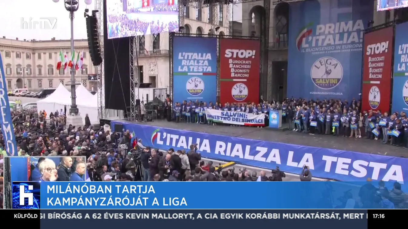 Milánóban tartja kampányzáróját a Liga