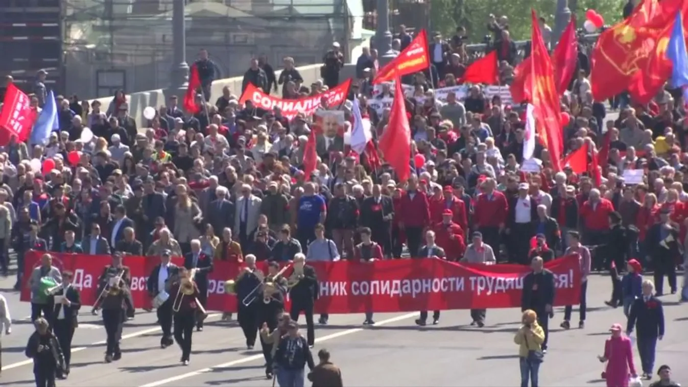 Világszerte tüntettek a munka ünnepén