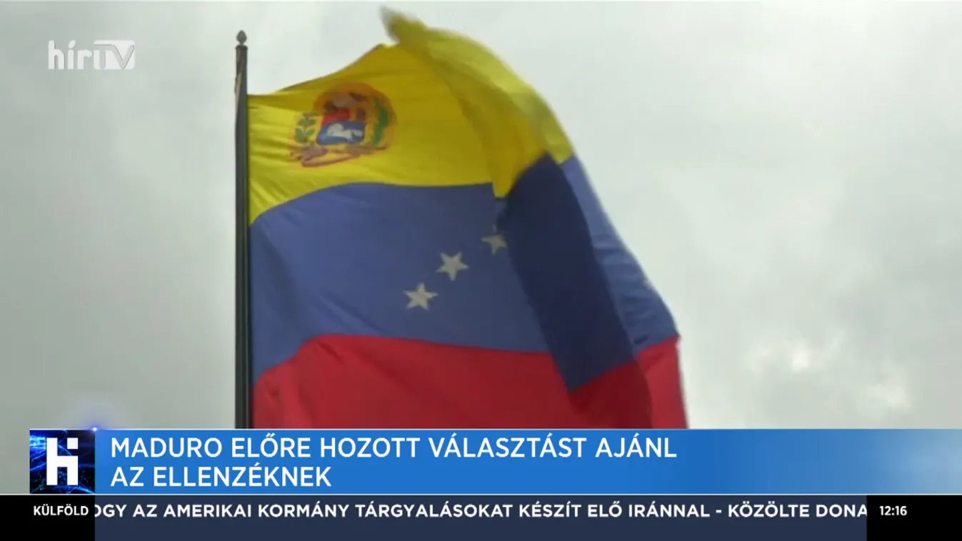 Maduro előre hozott választást ajánl az ellenzéknek
