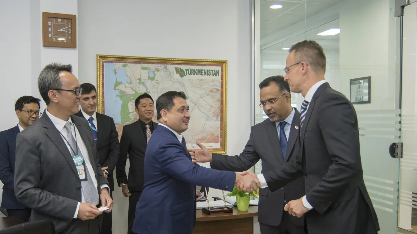 Szijjártó: Közép-Ázsiának jelentős szerepe van a szélsőségesek és terroristák elleni fellépésben