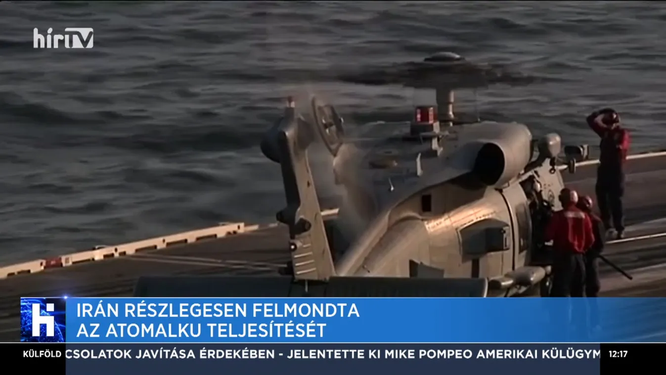 Irán részlegesen felmondta az atomalku teljesítését