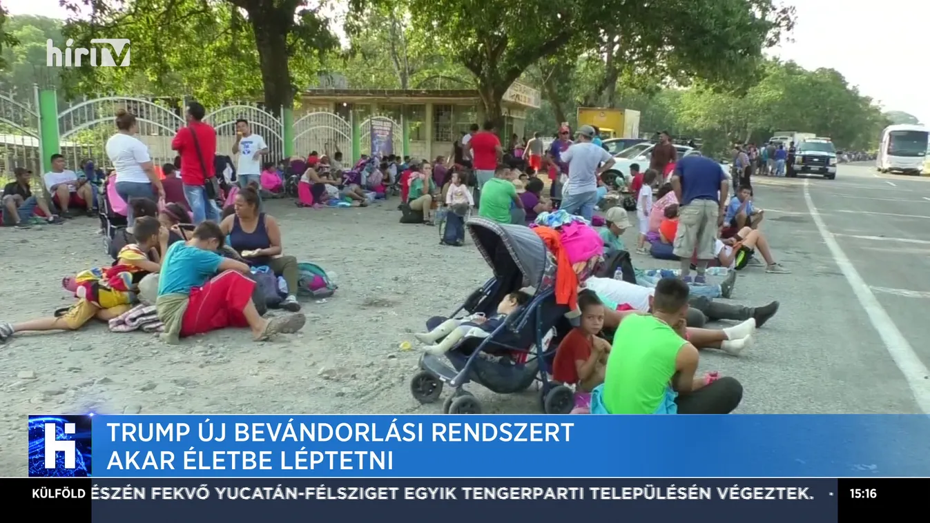 Trump új bevándorlási rendszert akar életbe léptetni