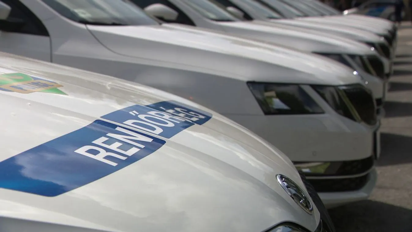 Újabb szolgálati autókat kapott a rendőrség