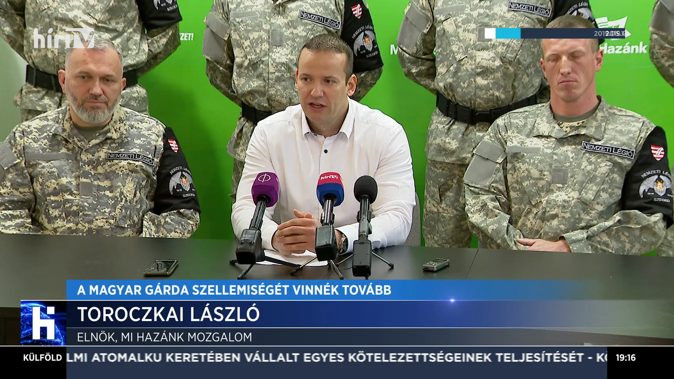 A Magyar Gárda szellemiségét vinné tovább a Nemzeti Légió