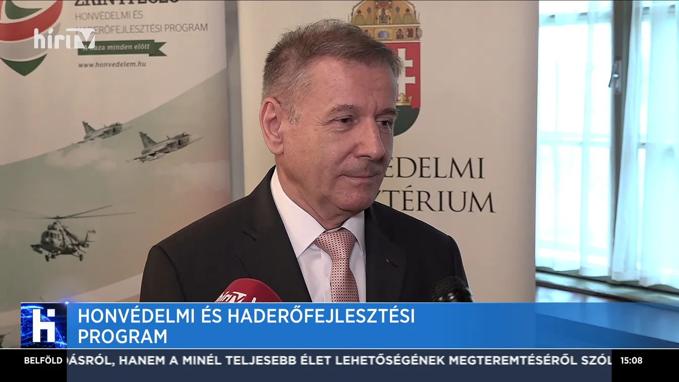 Benkő Tibor: Teljesen megújul a Magyar Honvédség
