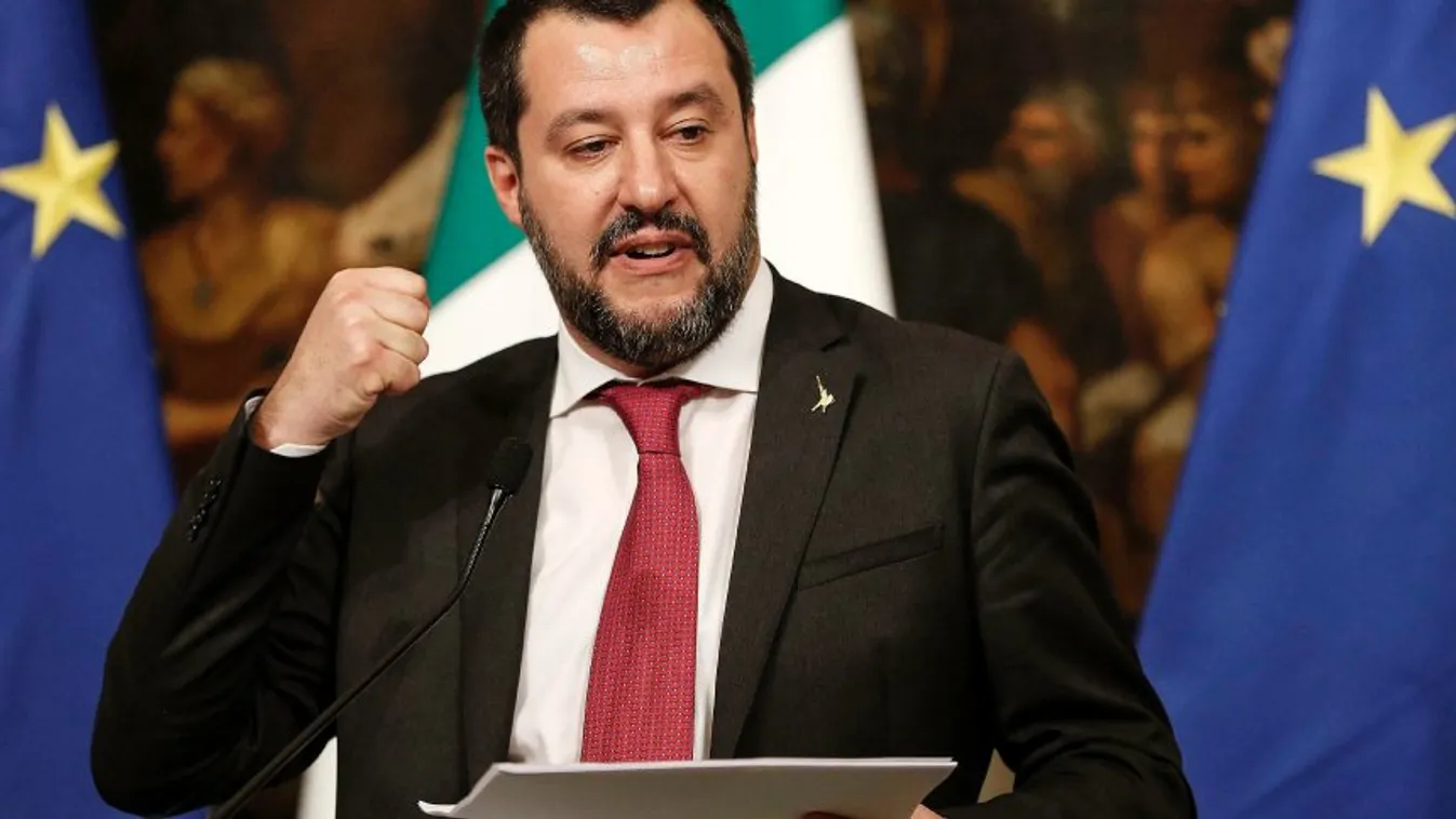 Salvini szerint az olaszok a Liga politikájáról szavaznak május 26-án