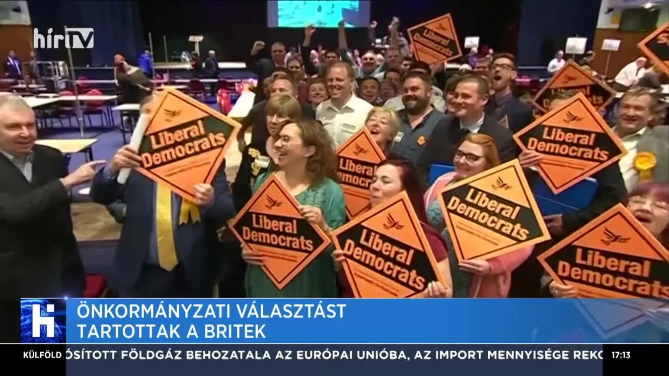 Önkormányzati választást tartottak a britek