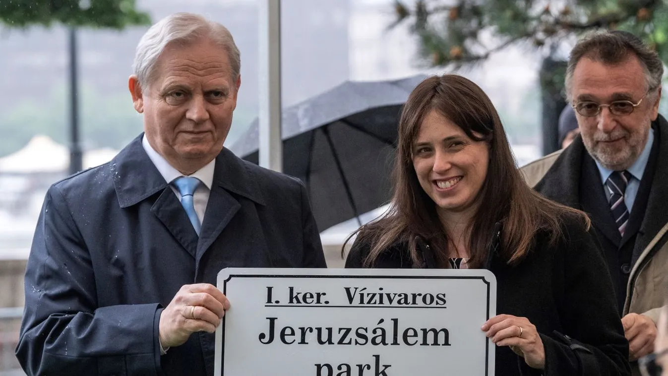 Jeruzsálemről neveztek el parkot Budapesten