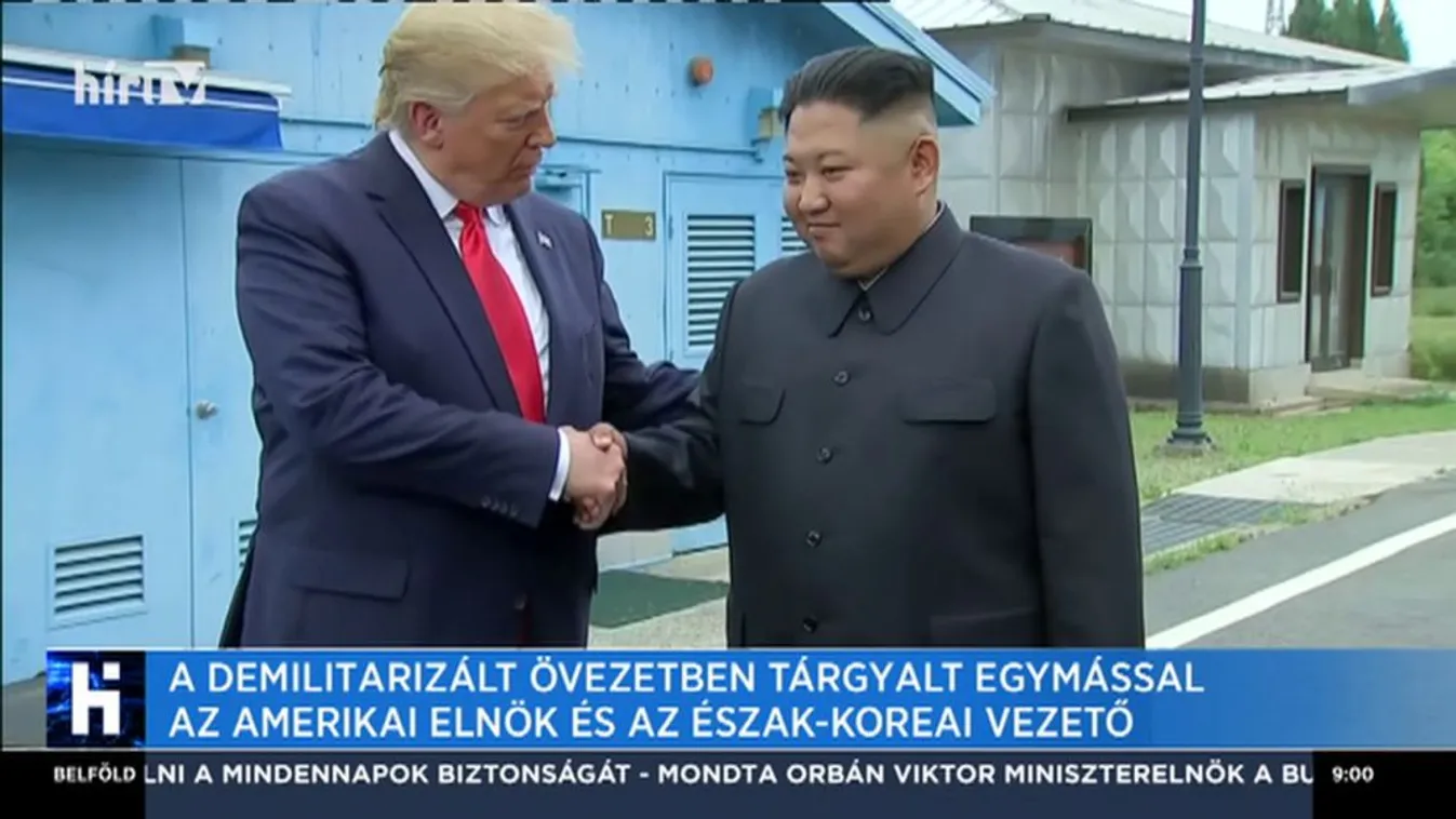 Találkozott egymással Donald Trump amerikai elnök és Kim Dzsong Un észak-koreai vezető
