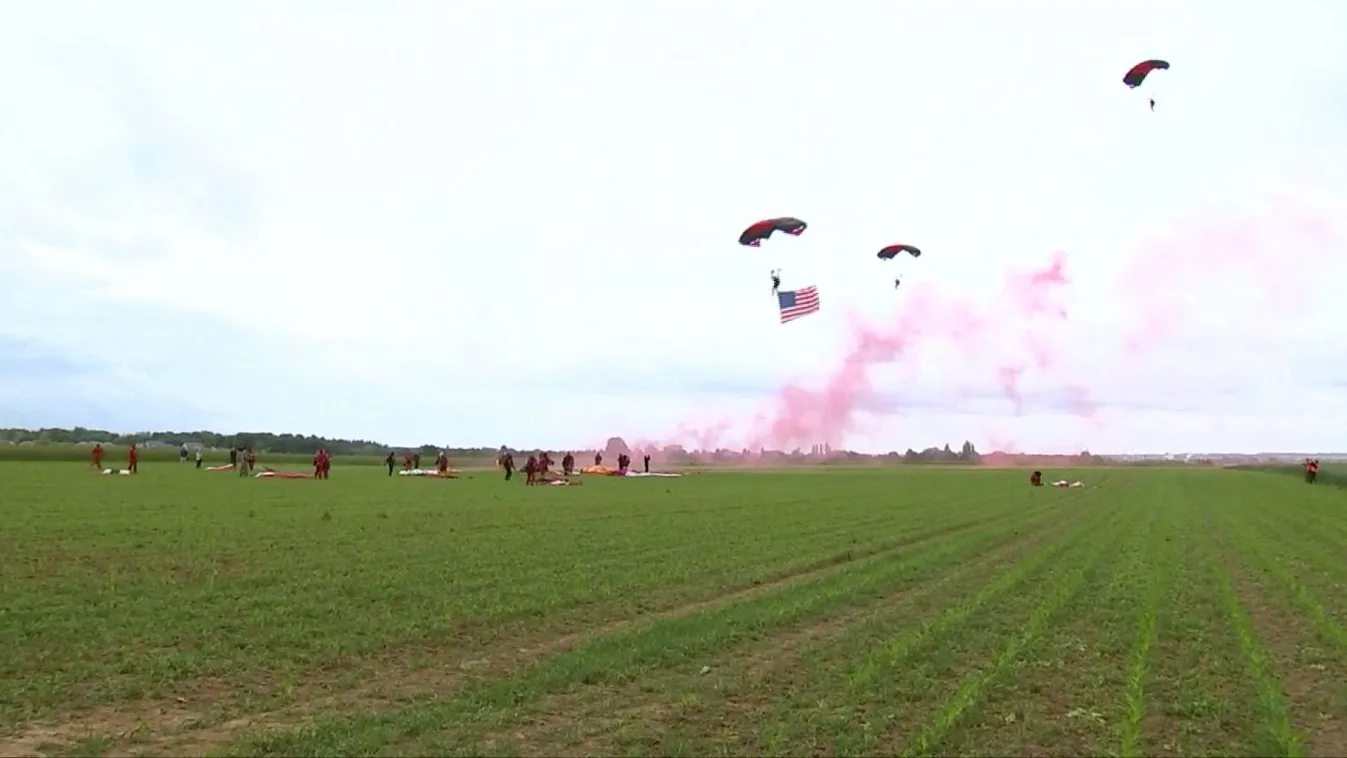 Brit veteránok emlékeztek a normandiai partraszállásra