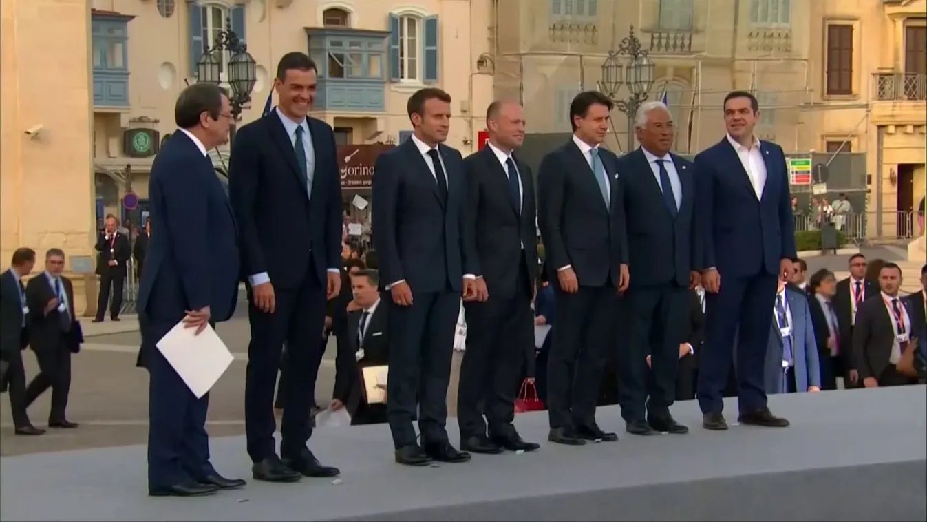 Informális minicsúcs Valettában