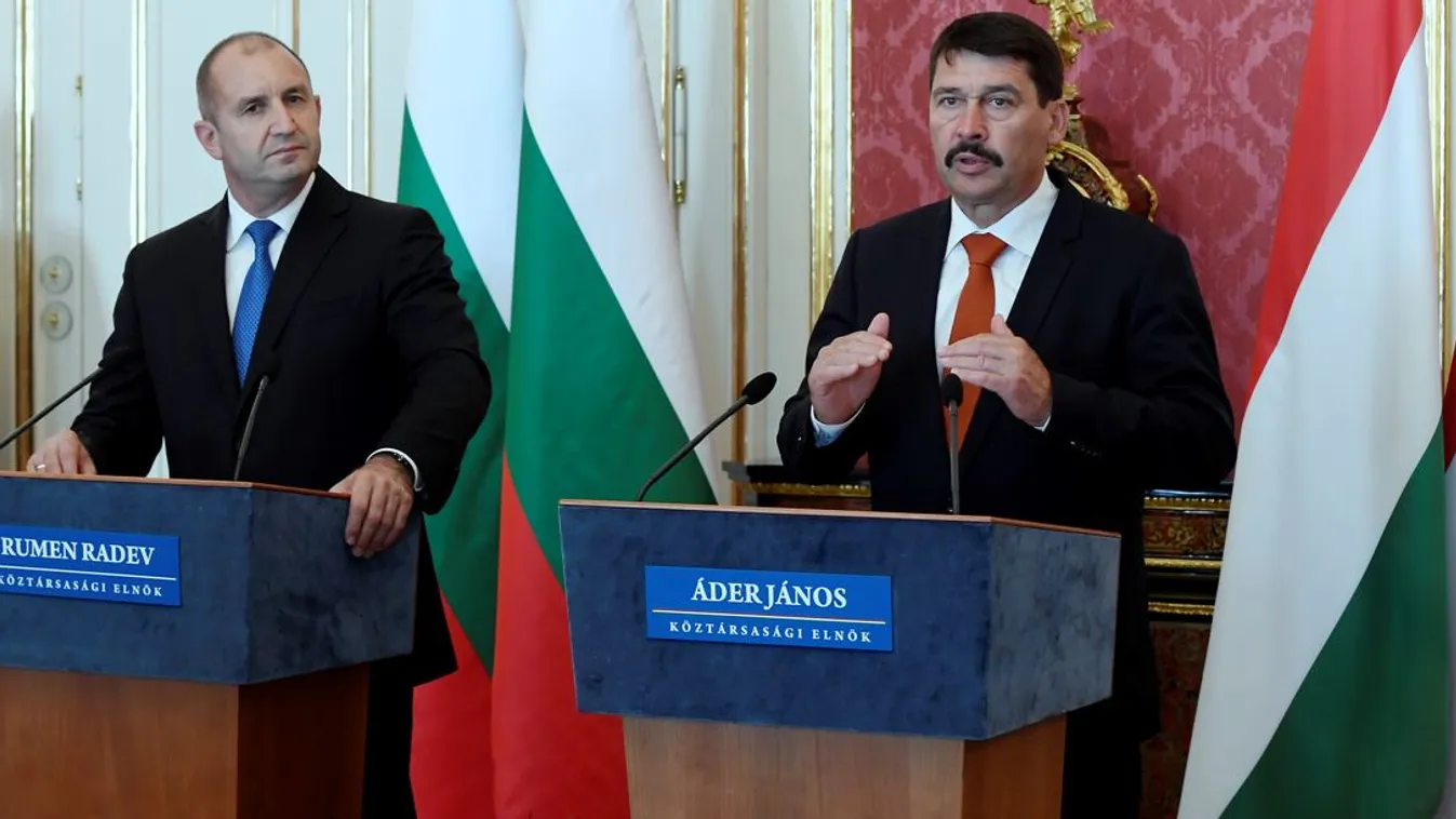 Uniós kérdések is szóba kerültek a magyar-bolgár államfői találkozón