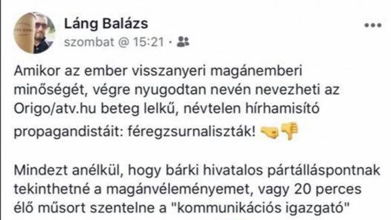 Az MSZP kirúgott kommunikációs vezetője Bangóné patkányozását dicséri, és féregnek nevez embereket
