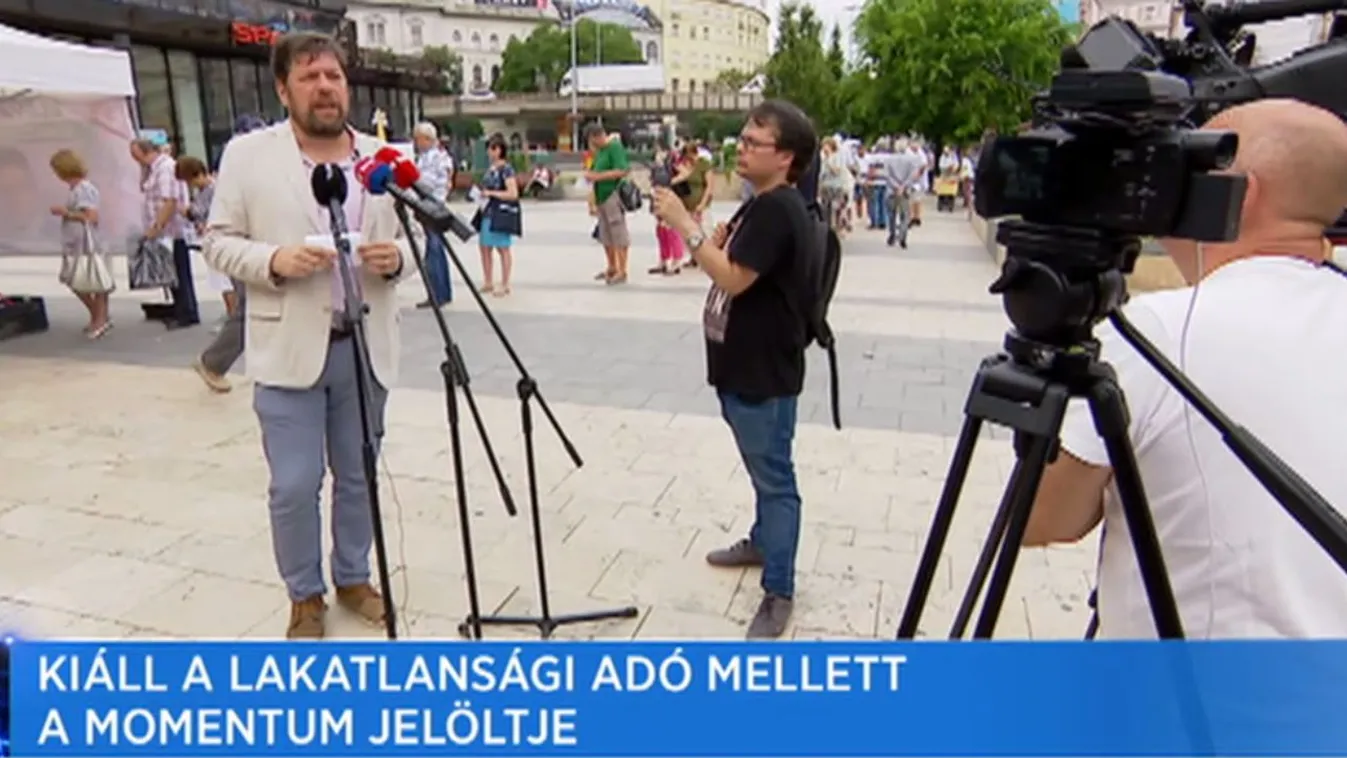 Kiáll a lakatlansági adó mellett a Momentum jelöltje
