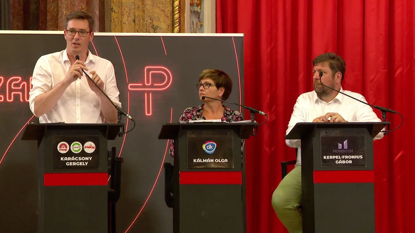 Odaszúrtak egymásnak az ellenzéki főpolgármester-jelöltek