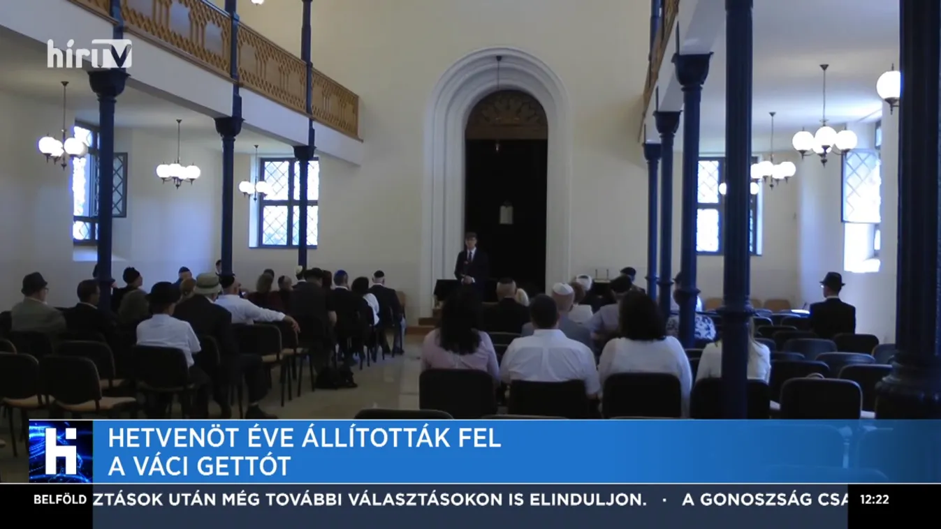 Hetvenöt éve állították fel a váci gettót