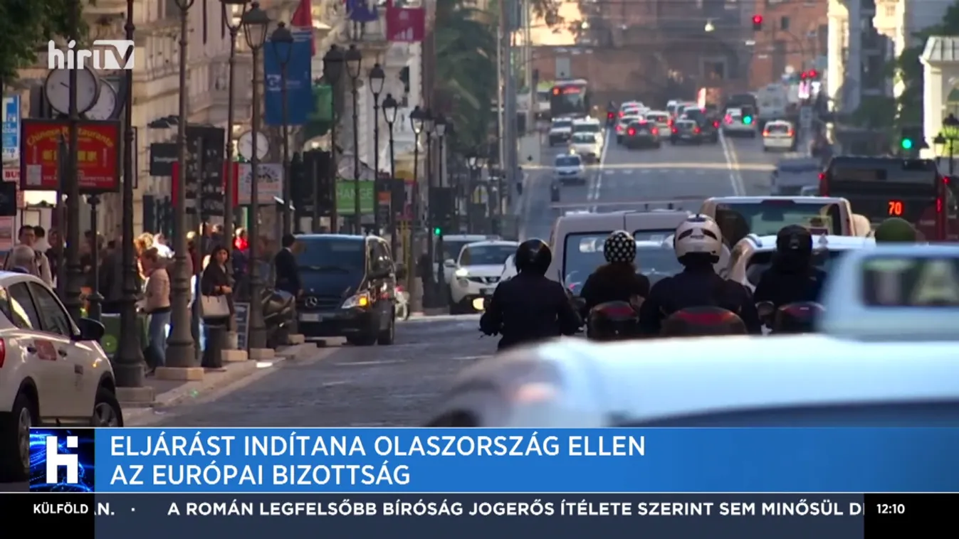 Eljárást indítana Olaszország ellen az Európai Bizottság