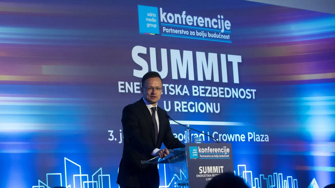 Szijjártó Péter: Magyarország felkészült az energiabiztonsági kihívásokra