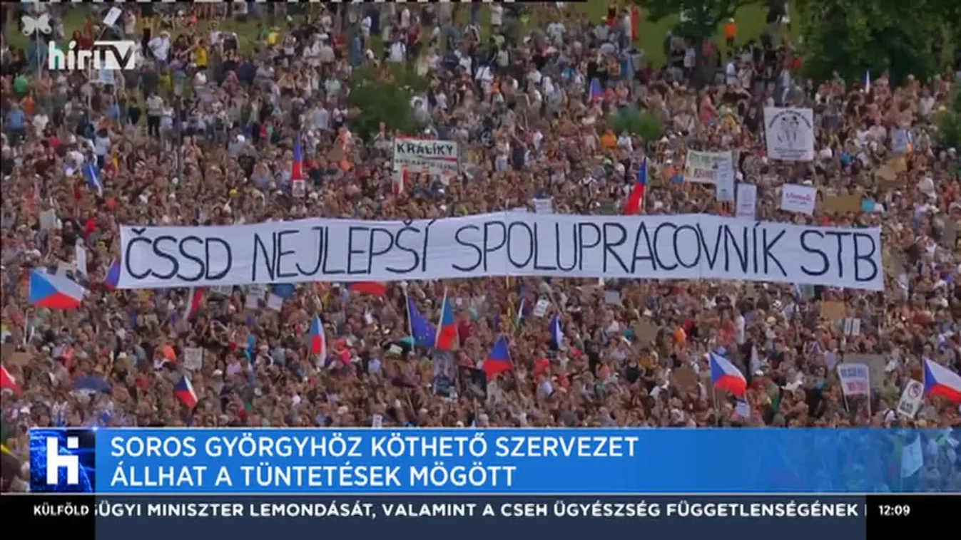 Soros Györgyhöz köthető szervezet állhat a tüntetések mögött