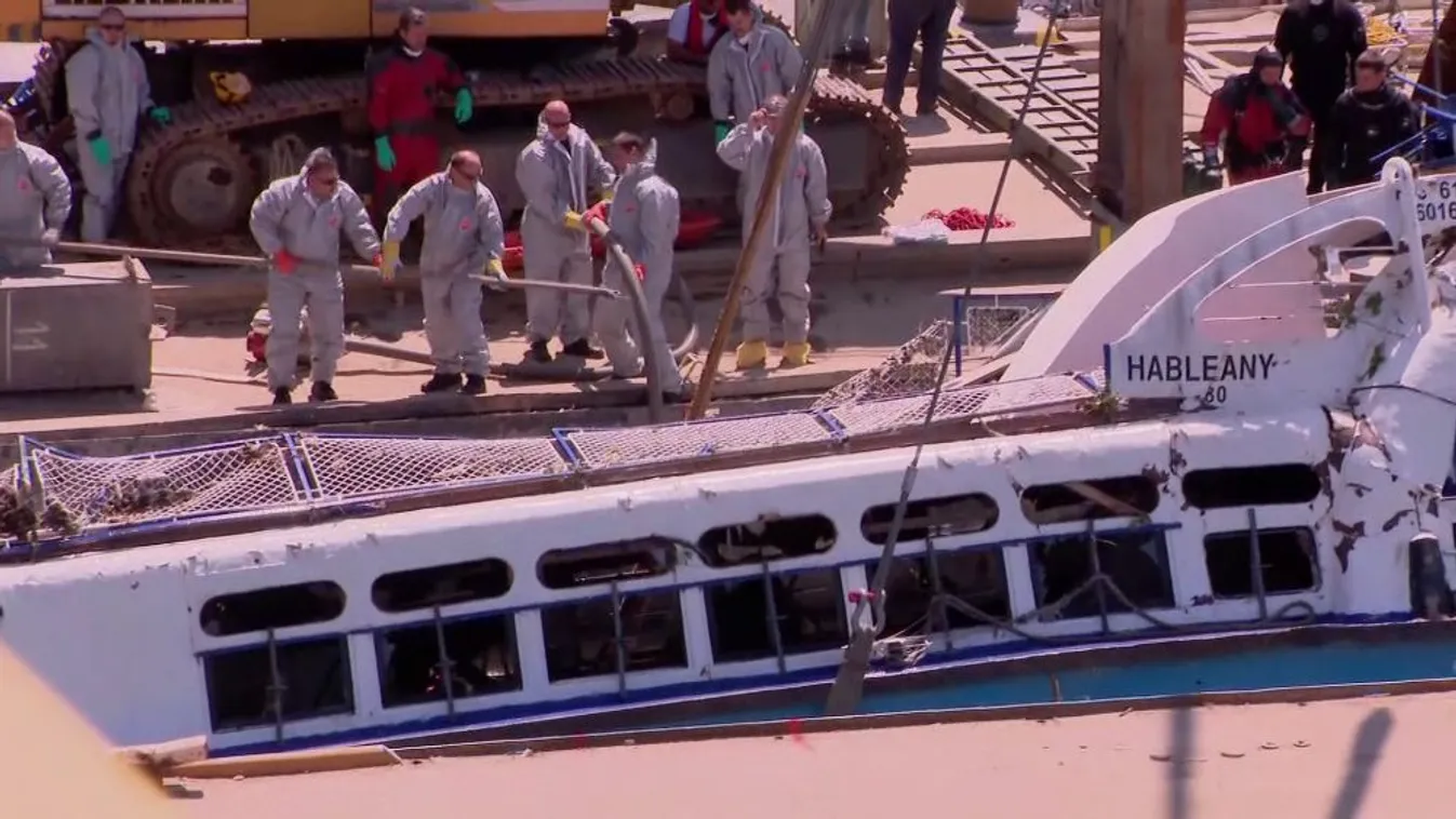 Extrém körülmények között zajlott a Hableány kiemelése