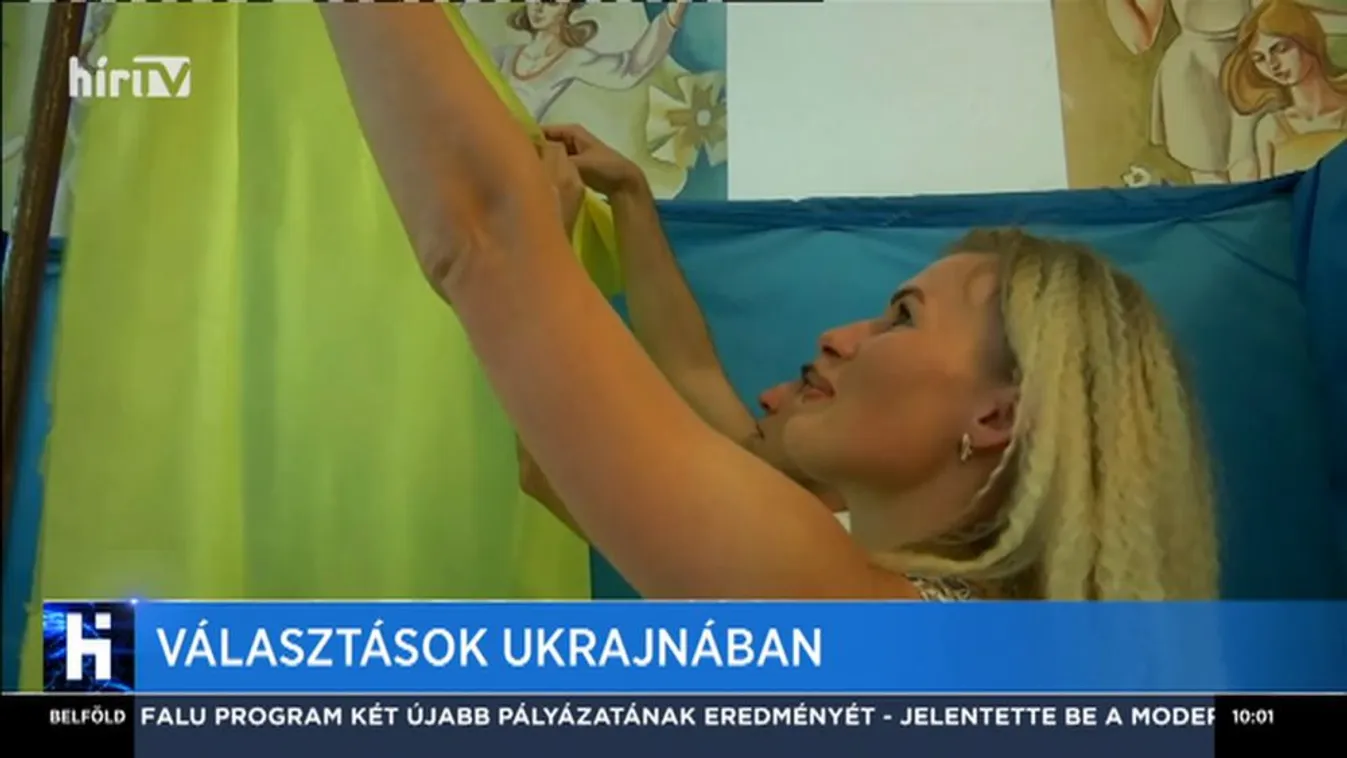 Rendben zajlik Ukrajnában az előrehozott parlamenti választás