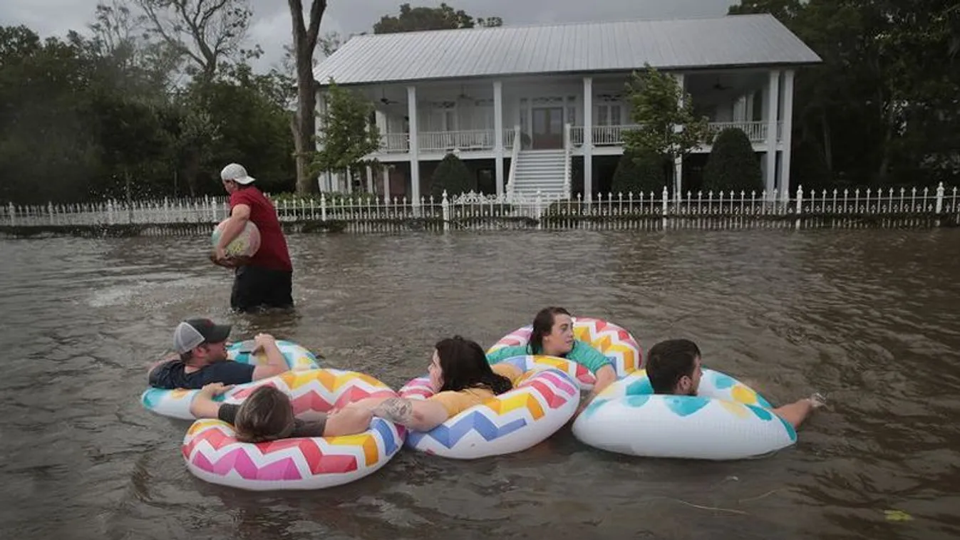 A Barry trópusi viharrá enyhült, de egyre nagyobb károkat okoz