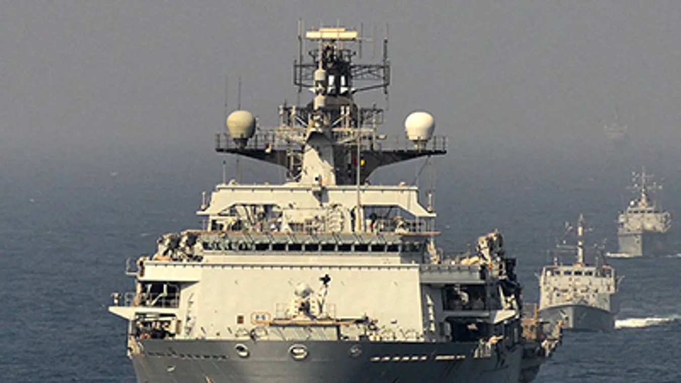A Perzsa-öbölbe érkezett a brit haditengerészet Duncan nevű rombolója