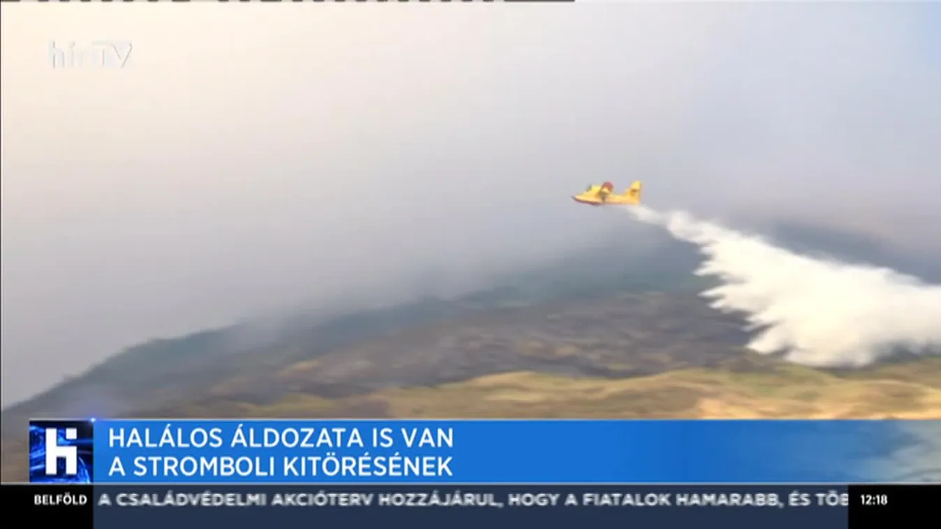 Halálos áldozata is van a Stromboli kitörésének