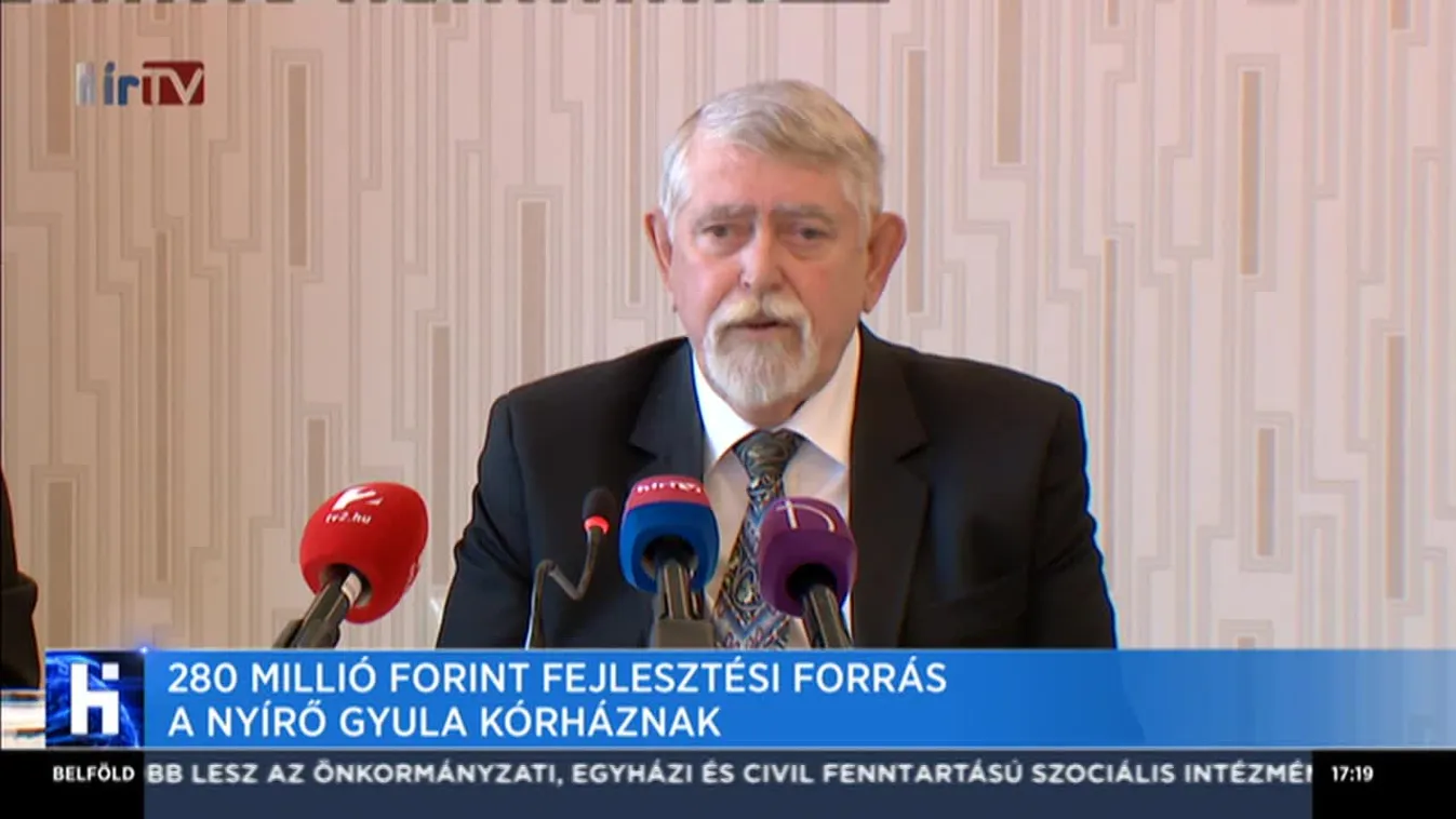 280 milllió forint fejlesztési forrás a Nyírő Gyul Kórháznak