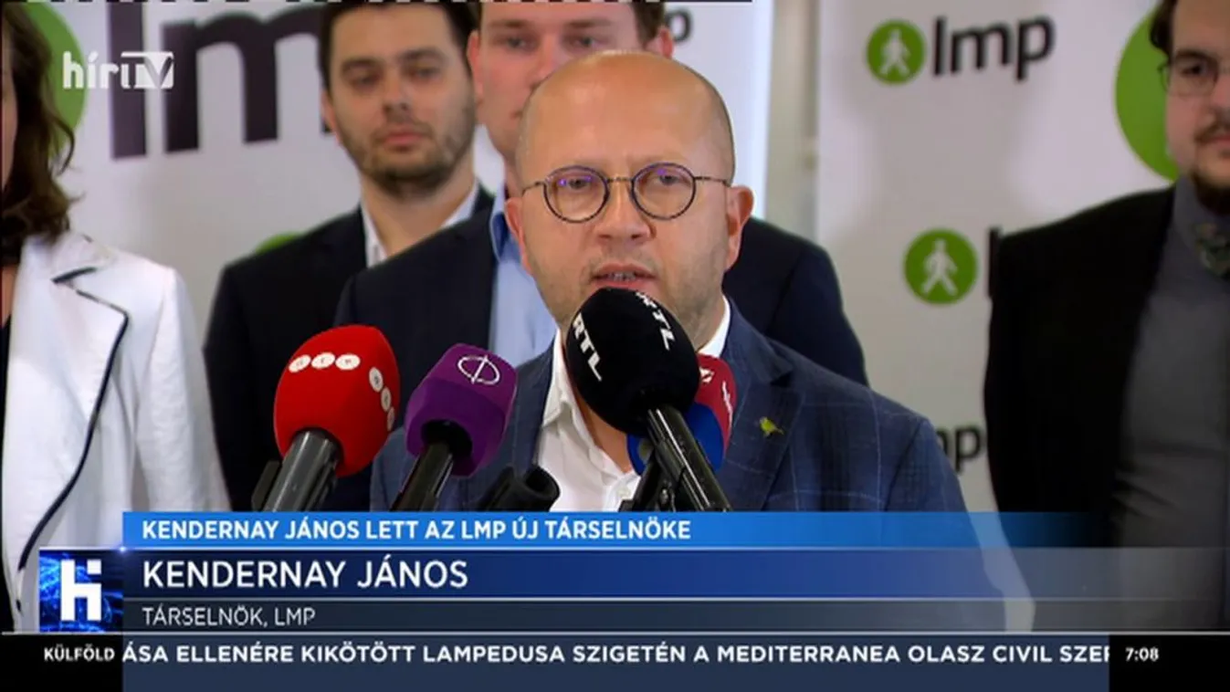 Kendernay János az LMP új társelnöke