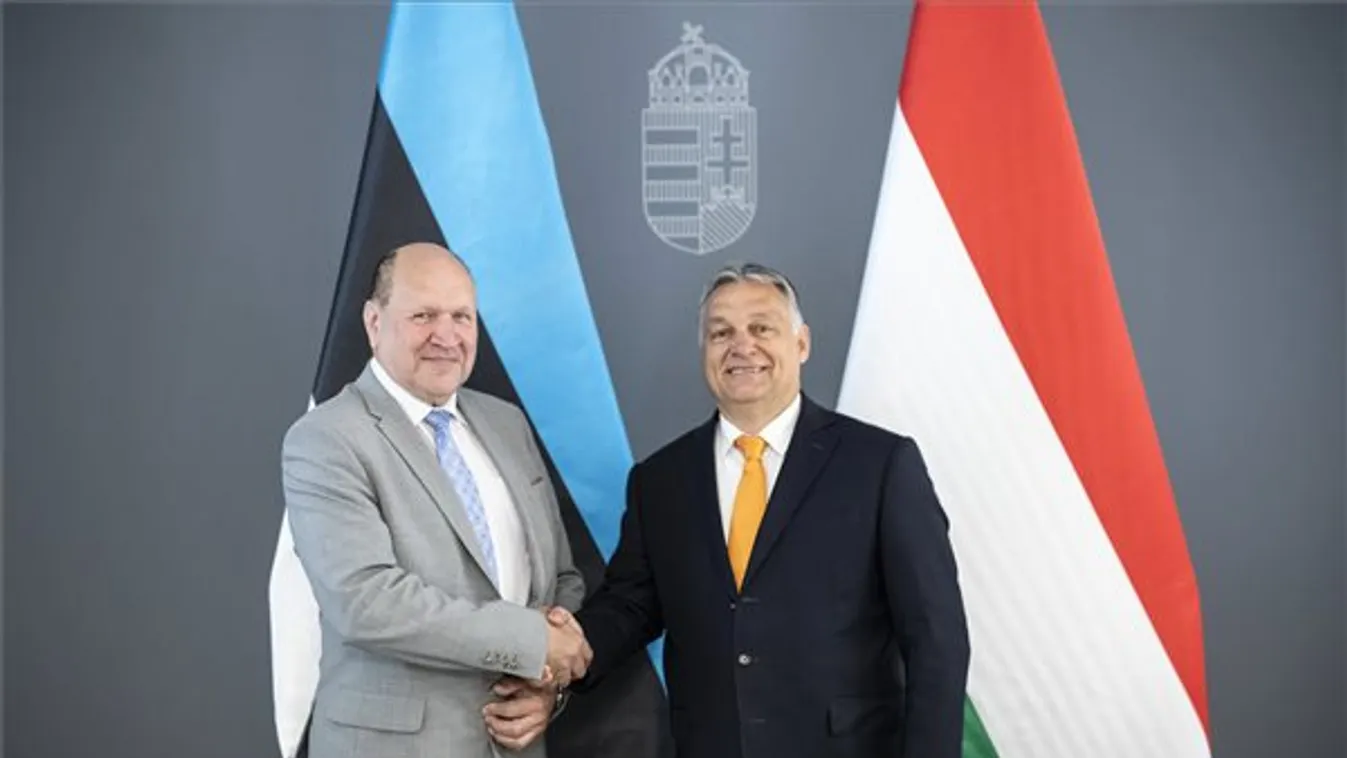 Orbán Viktor az észt miniszterelnök-helyettessel tárgyalt
